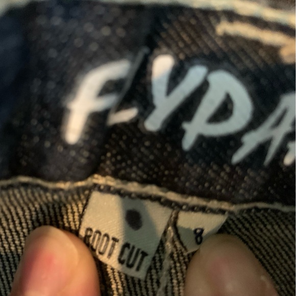 Flypaper Jeans Size 8 Boys Boot Cut - Picture 3 of 8